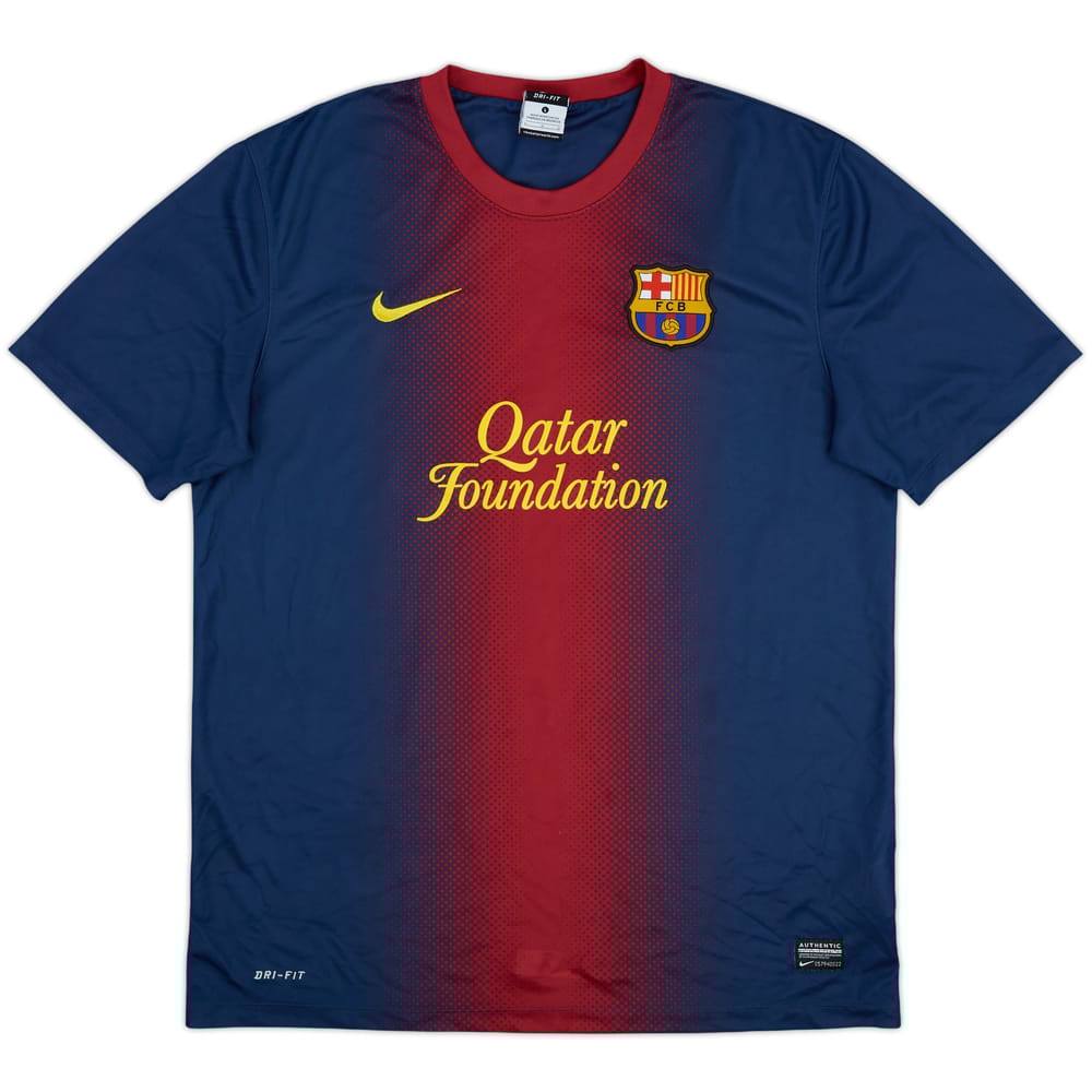 2012-13 Barcelona Basic Home Shirt - 10/10 - (L)