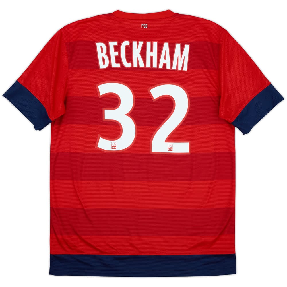 2012-13 Paris Saint-Germain Away Shirt Beckham #32 - 8/10 - (M)