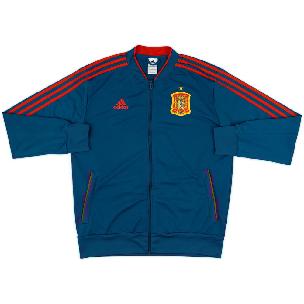 2017-18 Spain adidas Track Jacket - 8/10 - (L)