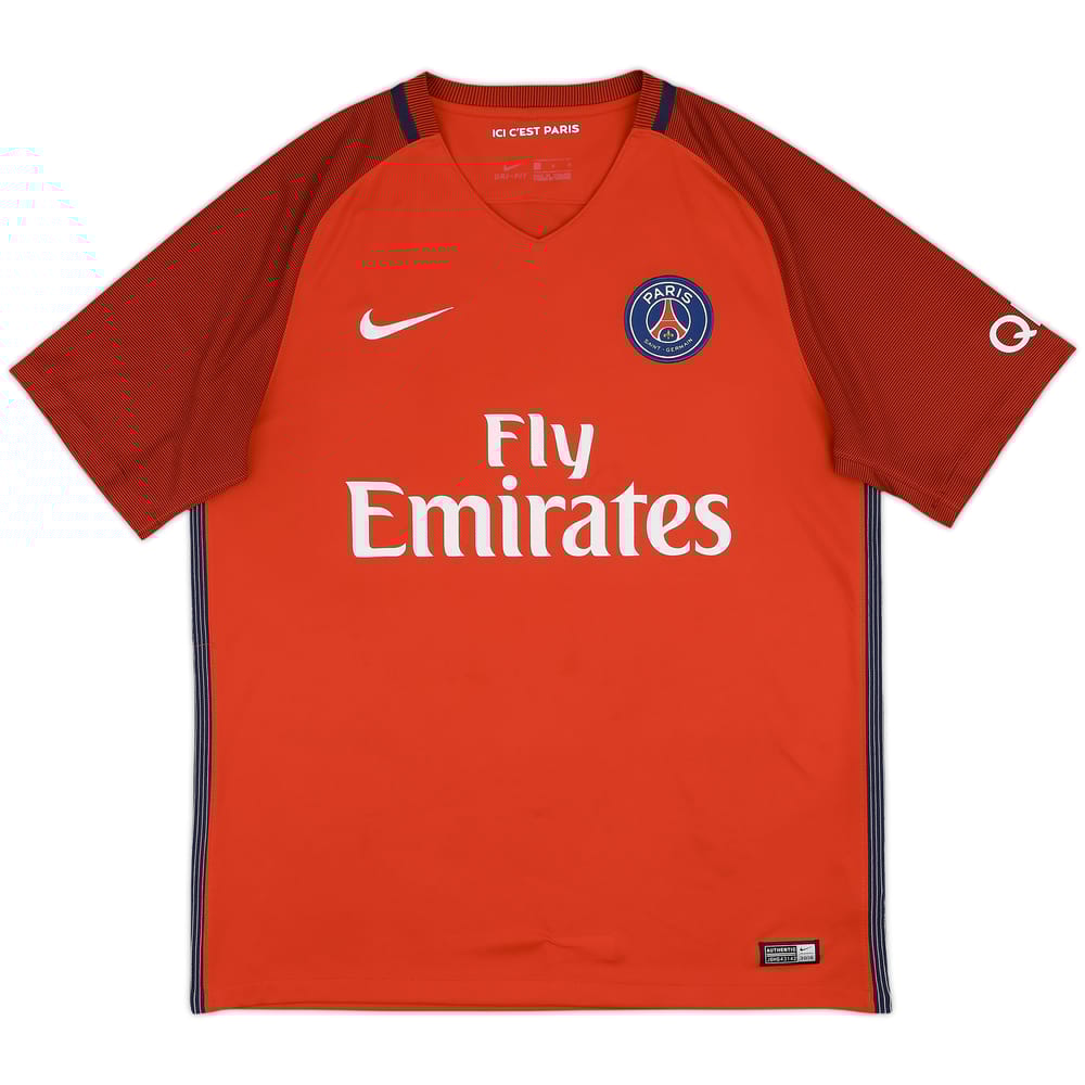 2016-17 Paris Saint-Germain Away Shirt - 8/10 - (L)