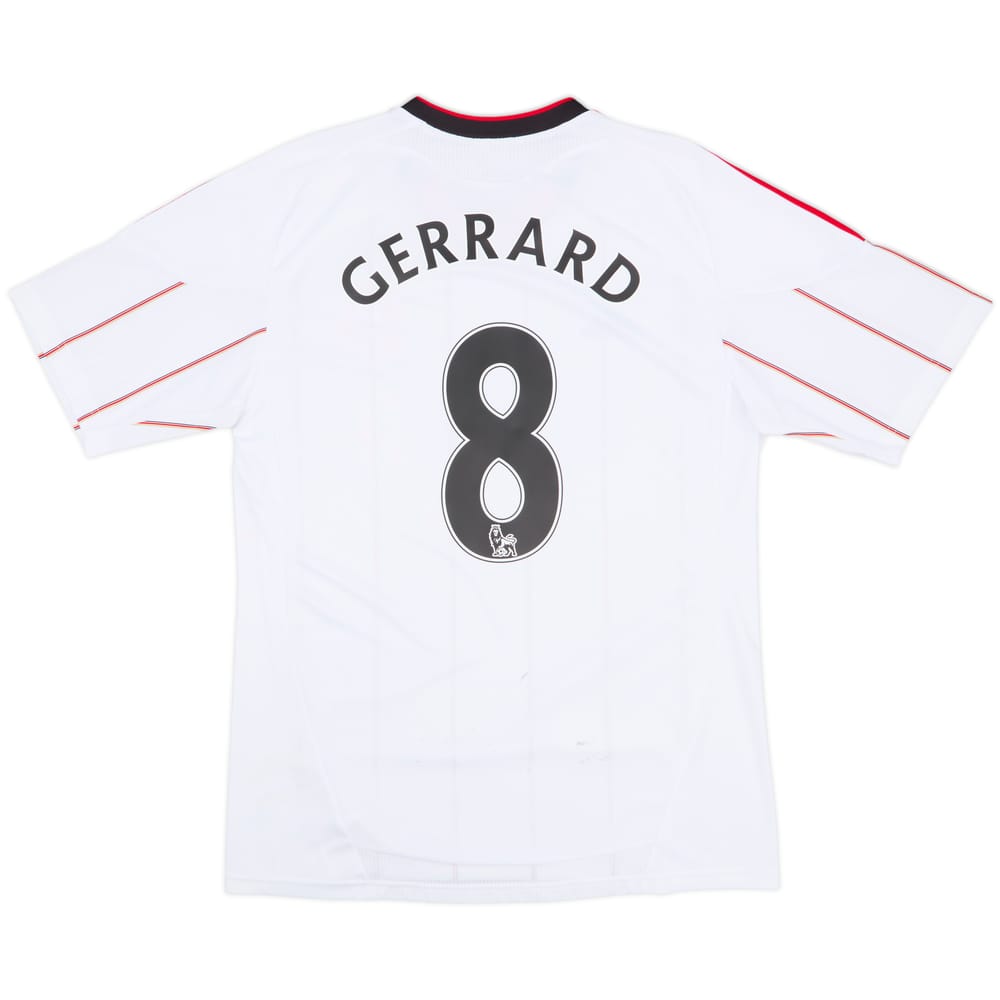 2010-11 Liverpool Away Shirt Gerrard #8 - 5/10 - (M)