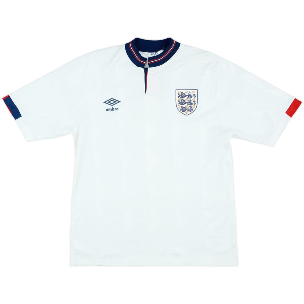 1987-90 England Home Shirt - 9/10 - (M)