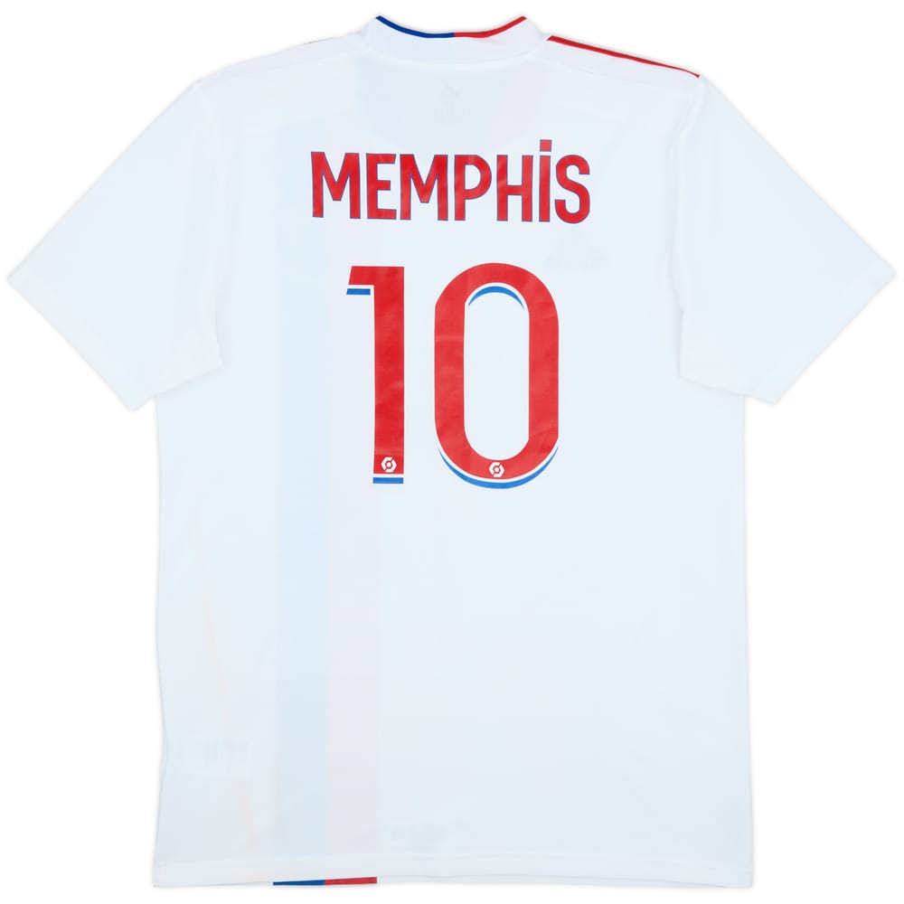 2021-22 Lyon Home Shirt Memphis #10 - 8/10 - (M)