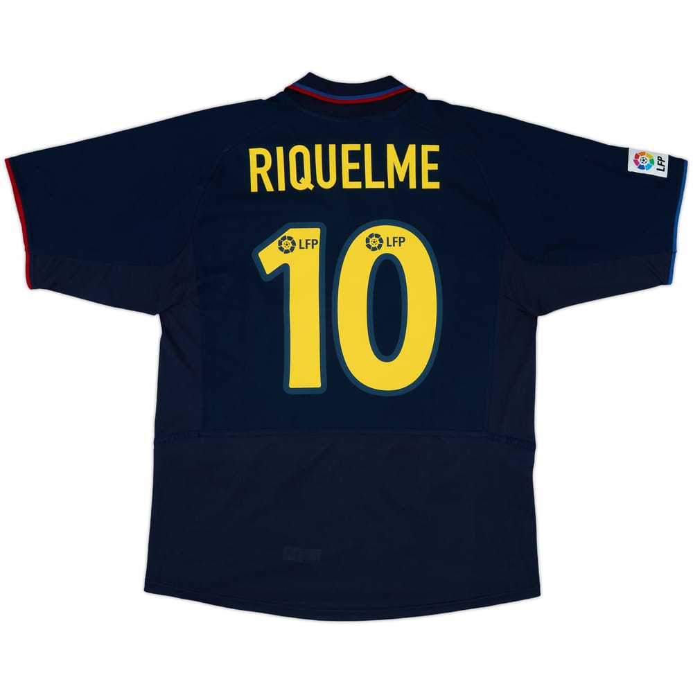 2002-03 Barcelona Away Shirt Riquelme #10 - 9/10 - (M)