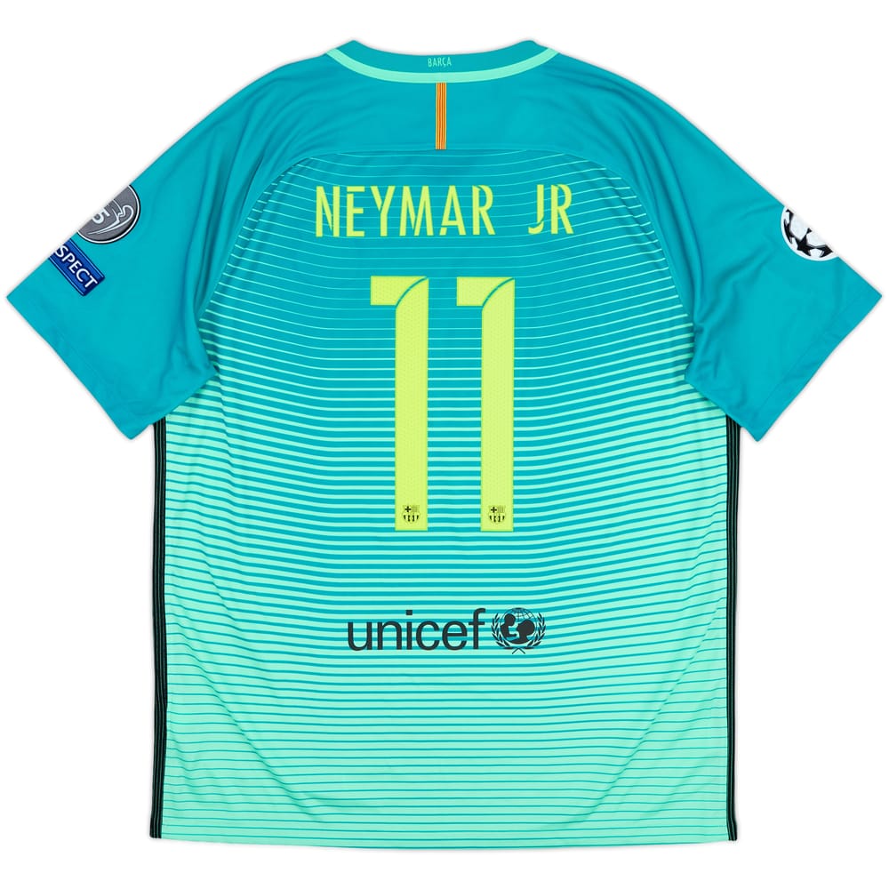 2016-17 Barcelona Third Shirt Neymar Jr #11 - 10/10 - (XL)