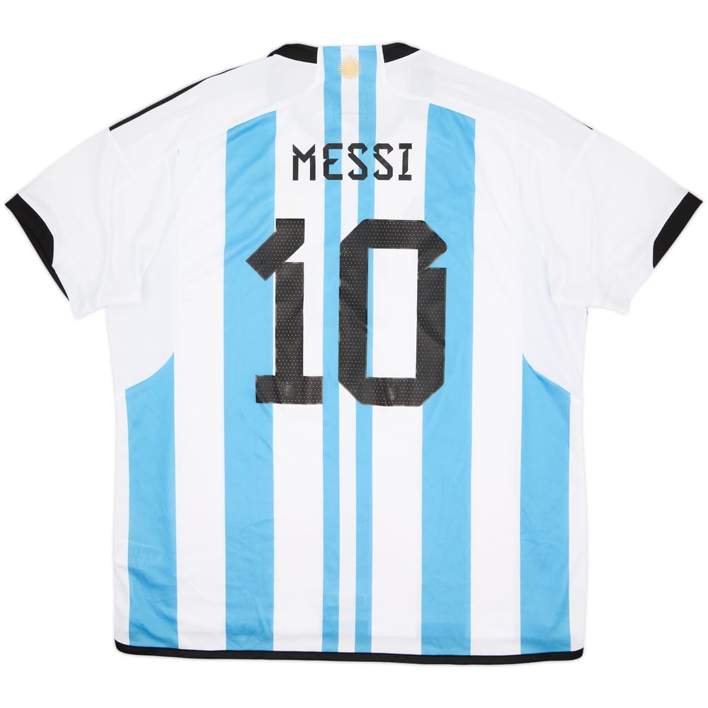 2022-23 Argentina Home Shirt Messi #10 (XXL)