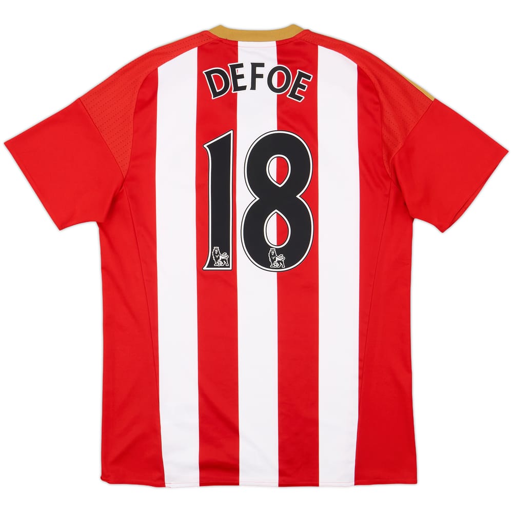 2016-17 Sunderland Home Shirt Defoe #18 - 6/10 - (M)