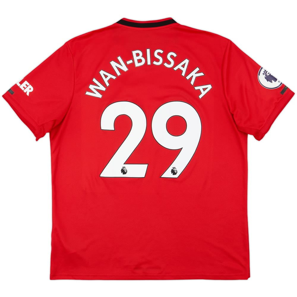 2019-20 Manchester United Home Shirt Wan-Bissaka #29 - 7/10 - (XL)