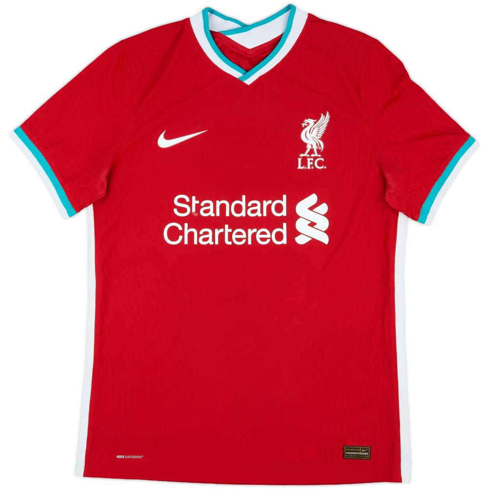 2020-21 Liverpool Authentic Home Shirt - 6/10 - (M)