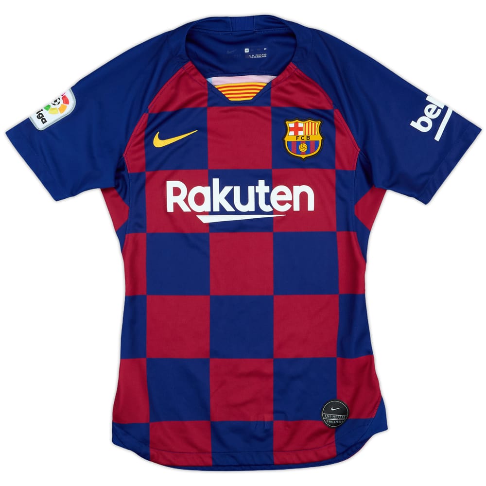 2019-20 Barcelona Home Shirt - 9/10 - (Women's XS)