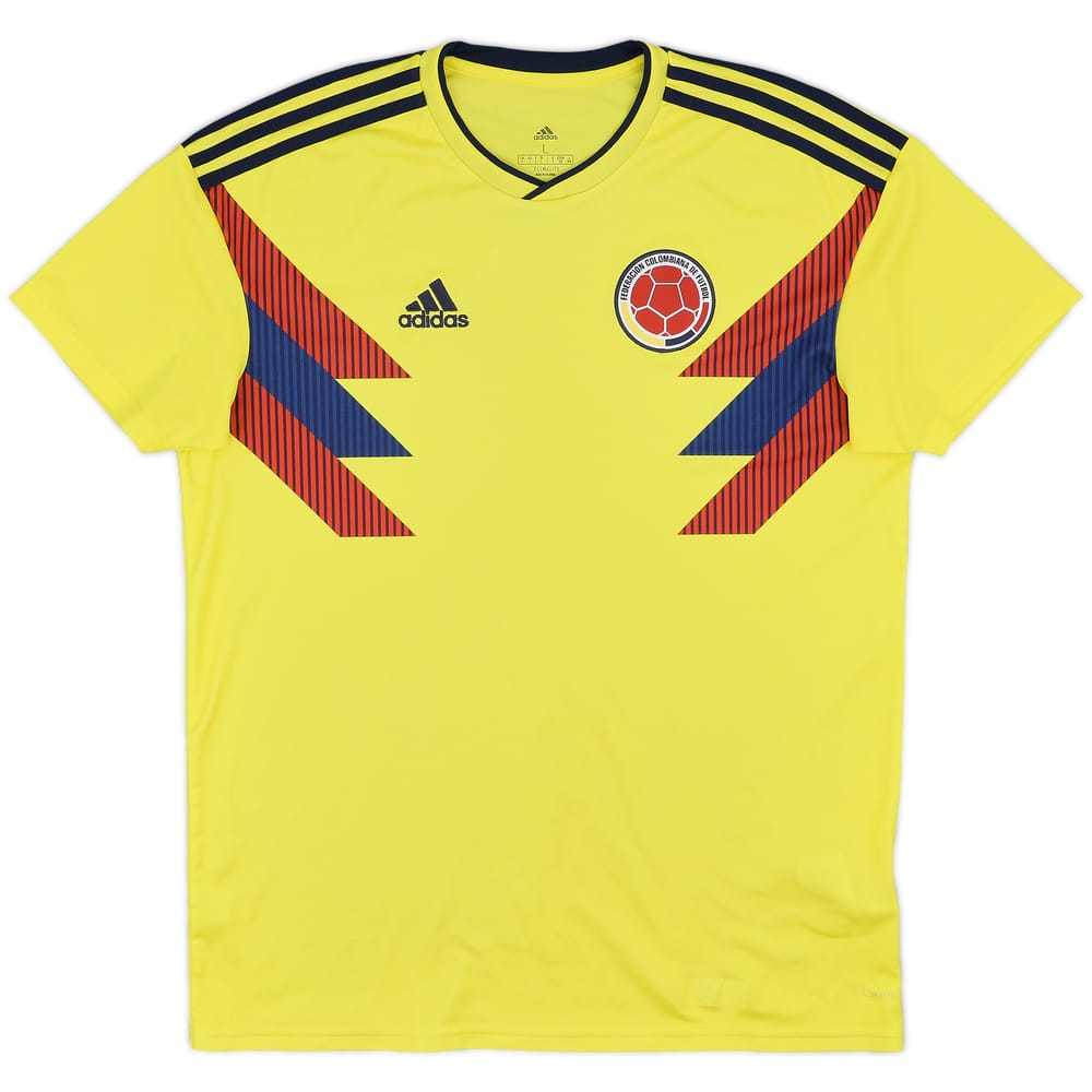 2018-19 Colombia Home Shirt - 8/10 - (L)