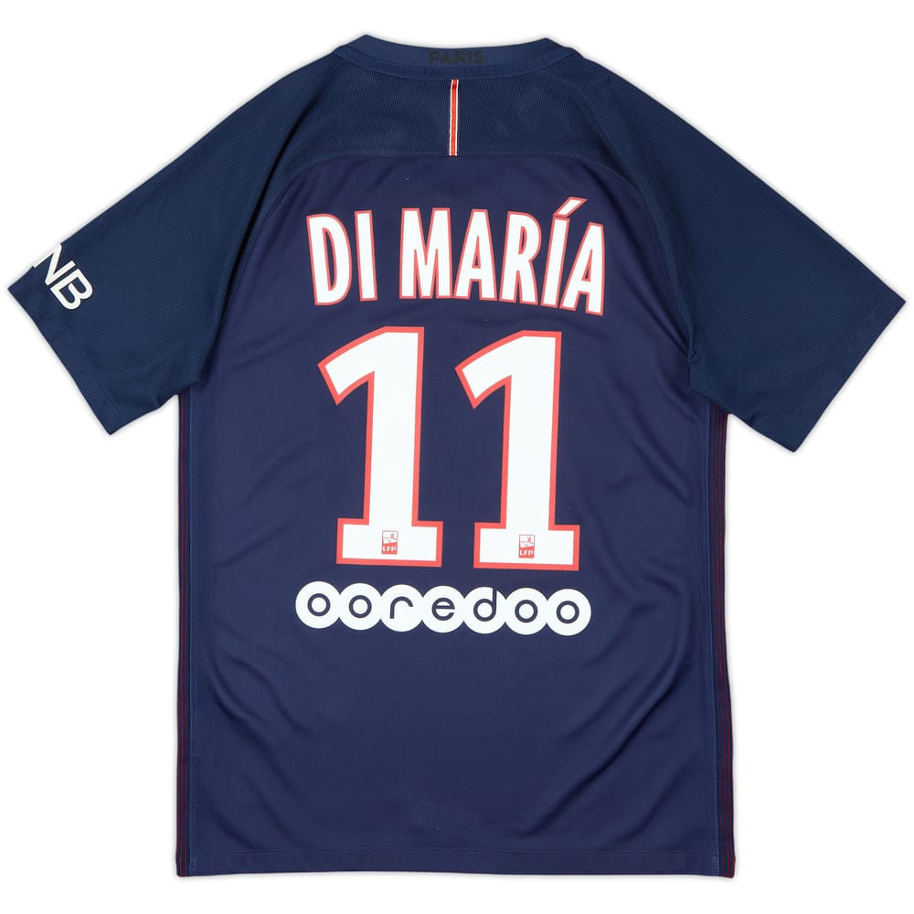 2016-17 Paris Saint-Germain Home Shirt Di Maria #11 - 6/10 - (S)