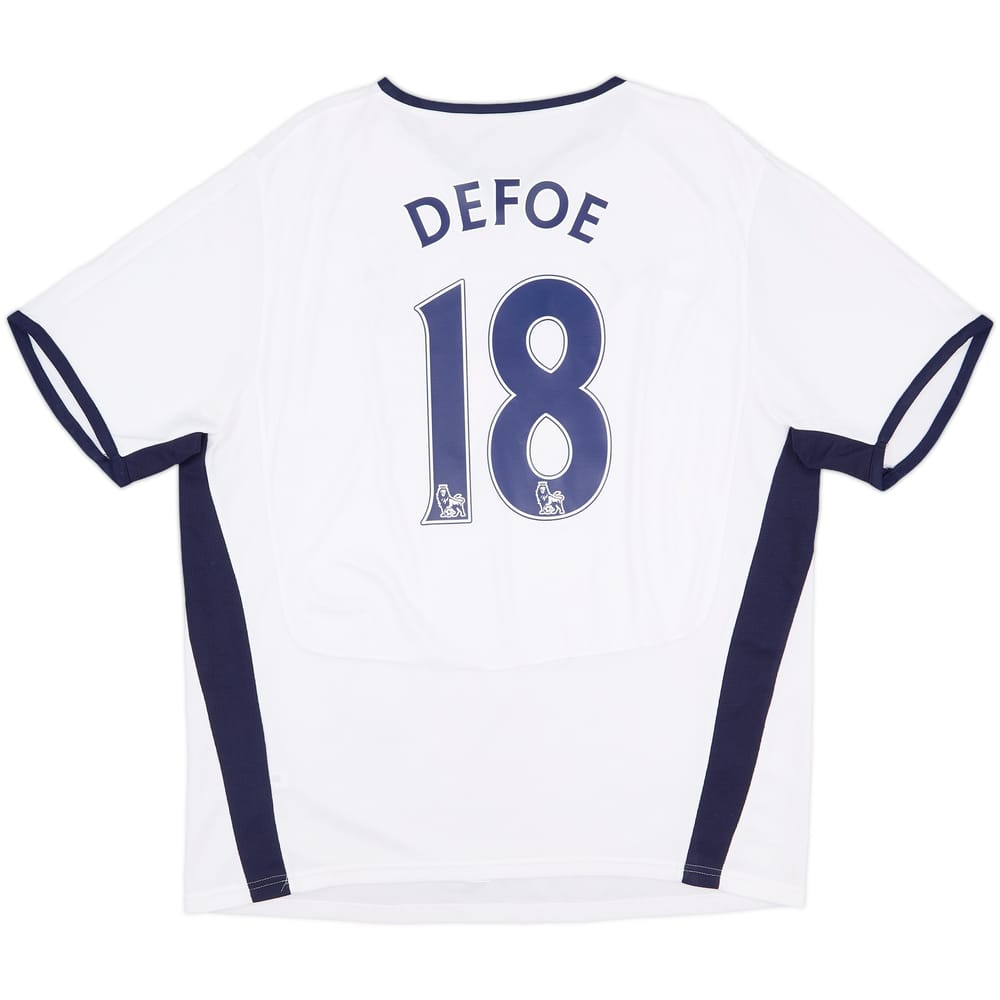 2008-09 Tottenham Home Shirt Defoe #18 - 8/10 - (XL)