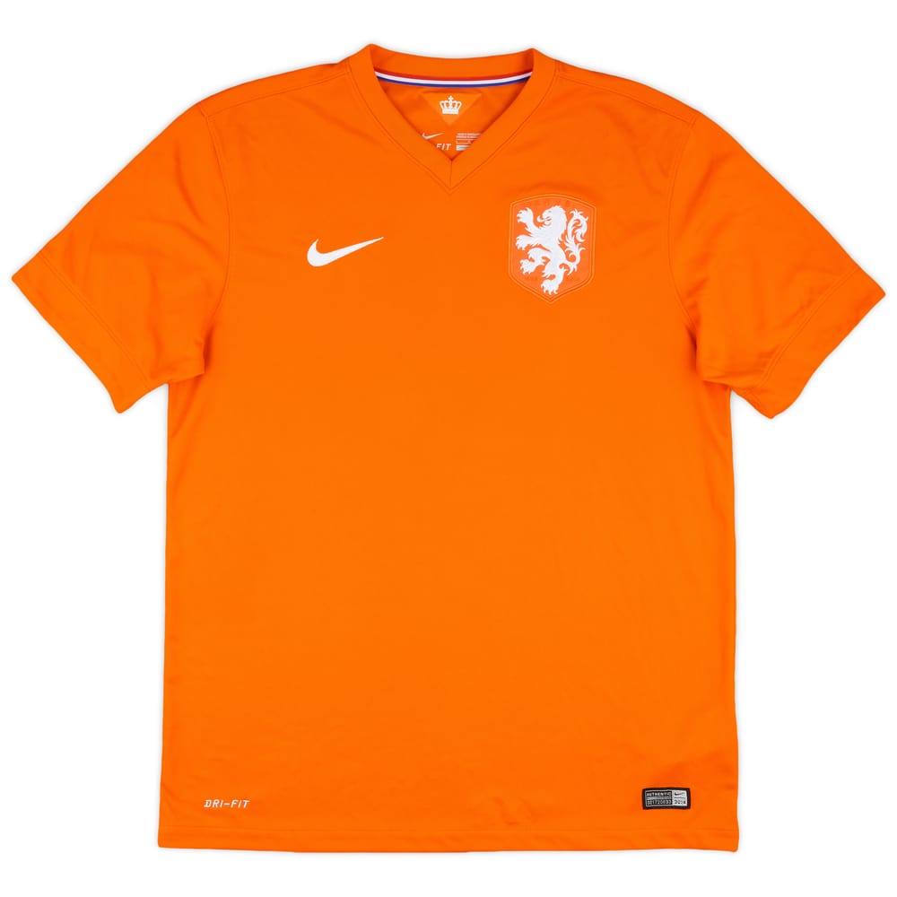 2014-15 Netherlands Home Shirt - 10/10 - (L)