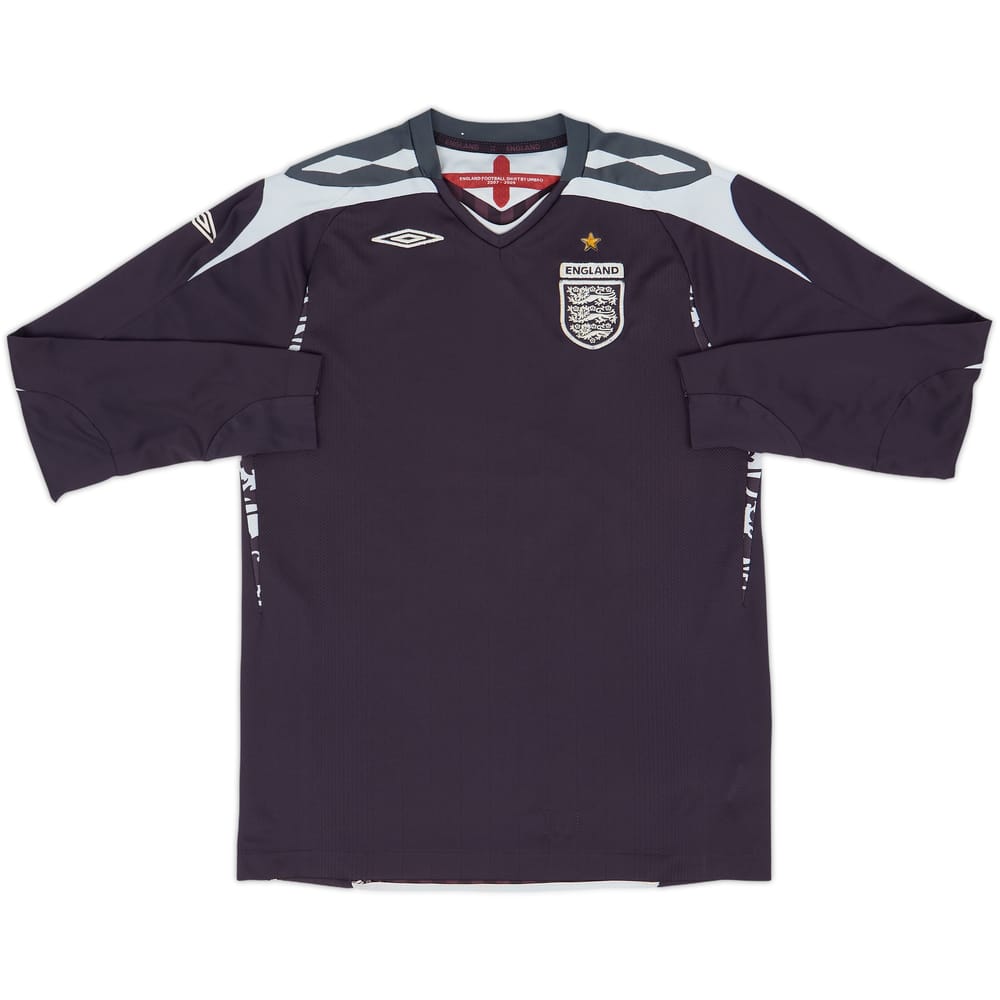 2007-09 England GK Shirt - 5/10 - (XL.Boys)