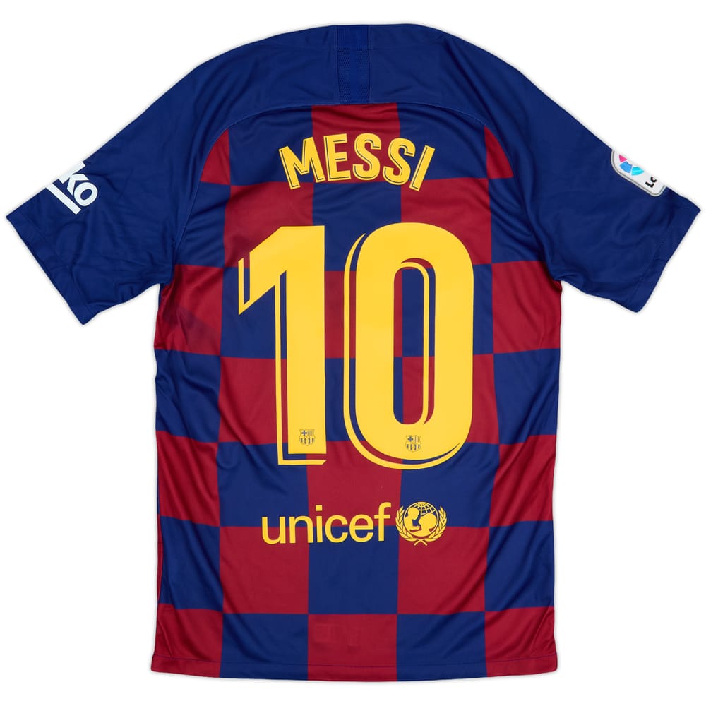 2019-20 Barcelona Home Shirt Messi #10 - 7/10 - (S)