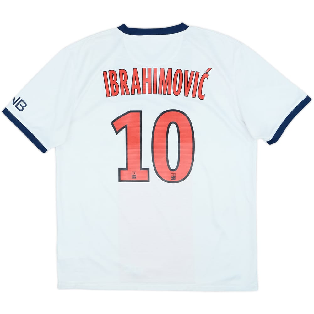 2013-14 Paris Saint-Germain Away Shirt Ibrahimovic #10 - 8/10 - (L)