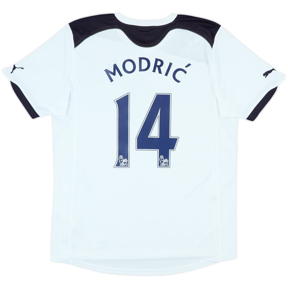 2010-11 Tottenham Home Shirt Modric #14 - 9/10 - (M)