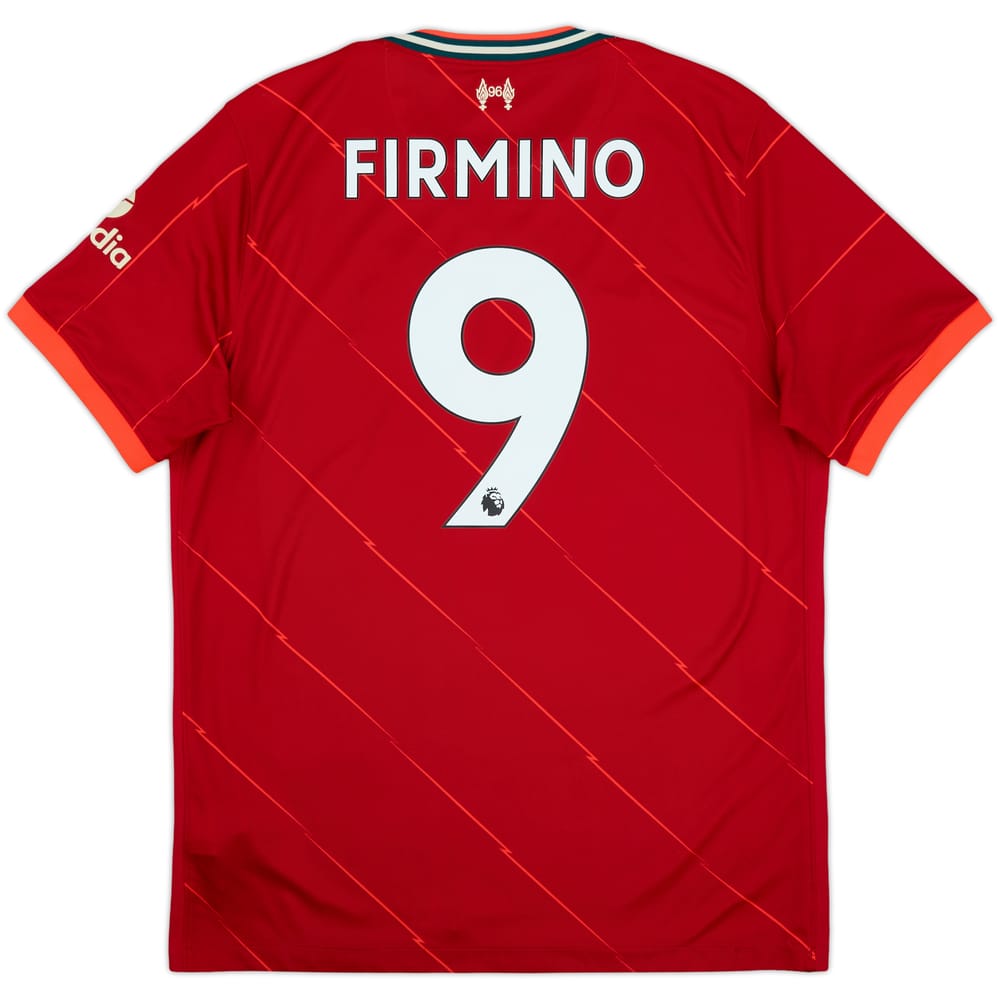 2021-22 Liverpool Home Shirt Firmino #9 - 10/10 - (L)