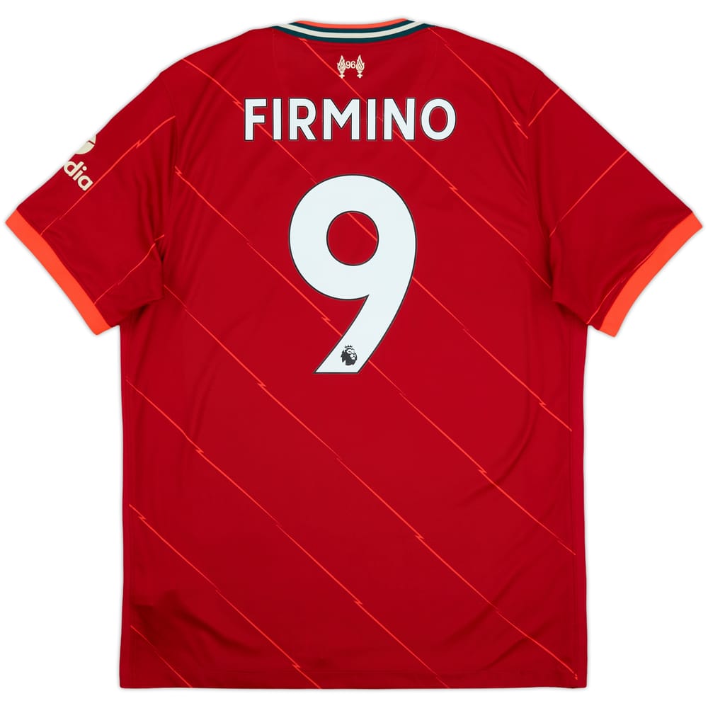 2021-22 Liverpool Home Shirt Firmino #9 - 6/10 - (S)