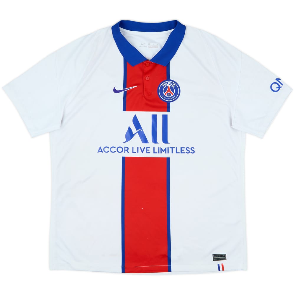 2020-21 Paris Saint-Germain Away Shirt - 6/10 - (XL)