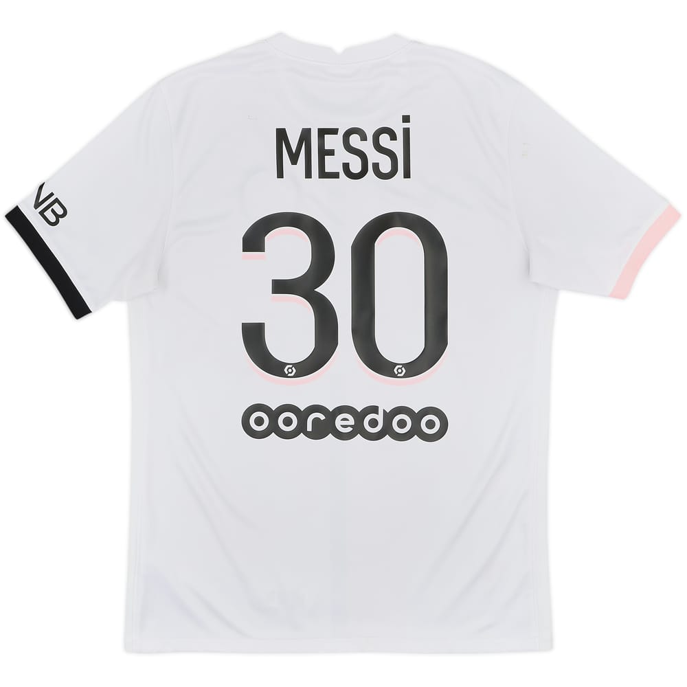 2021-22 Paris Saint-Germain Away Shirt Messi #30 - 7/10 - (M)