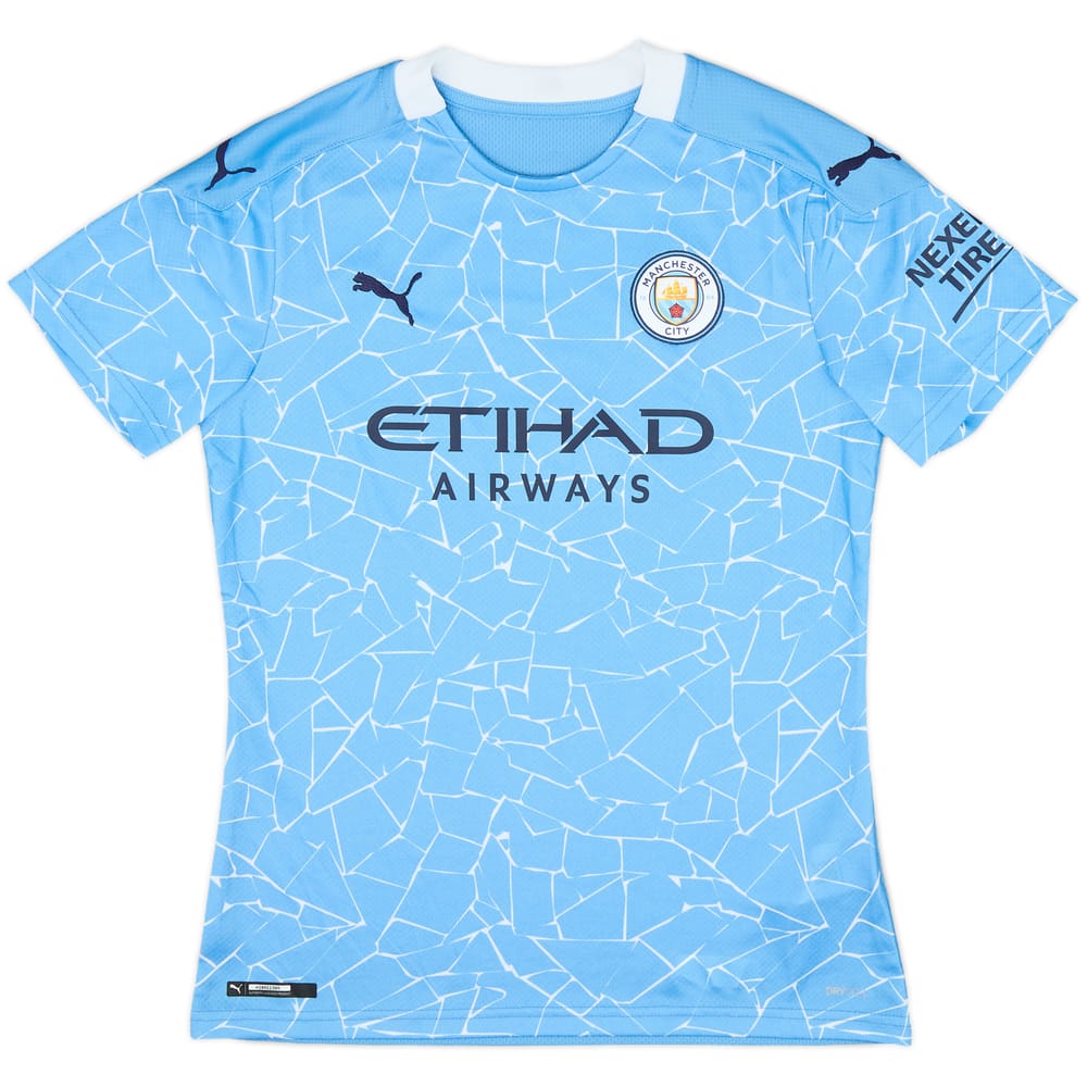 2020-21 Manchester City Home Shirt - 9/10 - (Women's S)