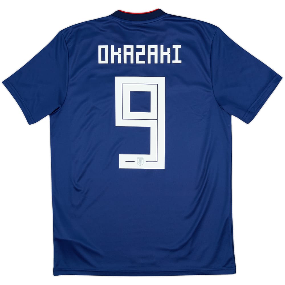 2018-19 Japan Home Shirt Okazaki #9 - 8/10 - (M)