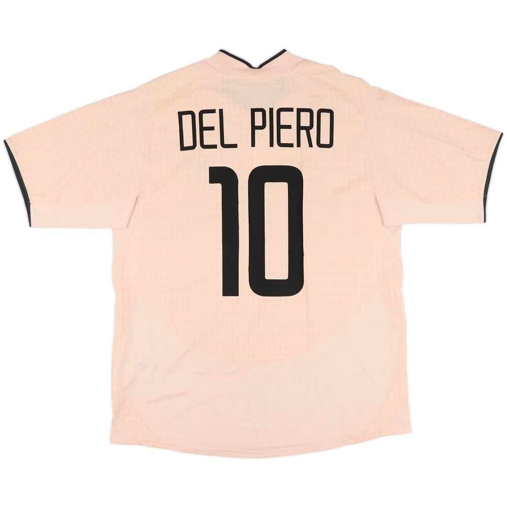 2003-04 Juventus Away Shirt Del Piero #10 - 8/10 - (XL)