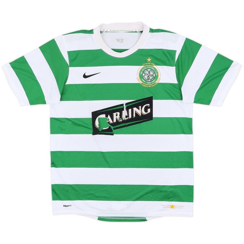 2007-08 Celtic Home Shirt - 4/10 - (M)