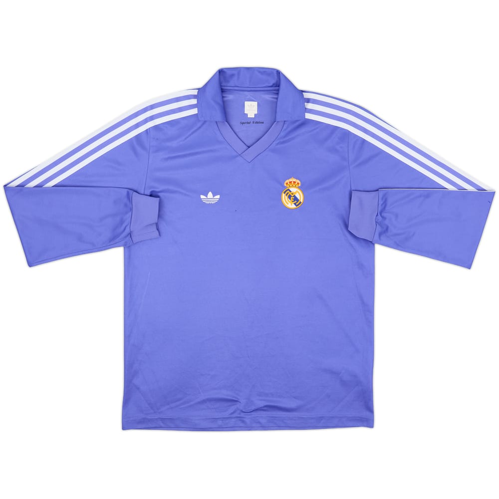 2004-05 Real Madrid adidas Heritage L/S Shirt - 7/10 - (M)
