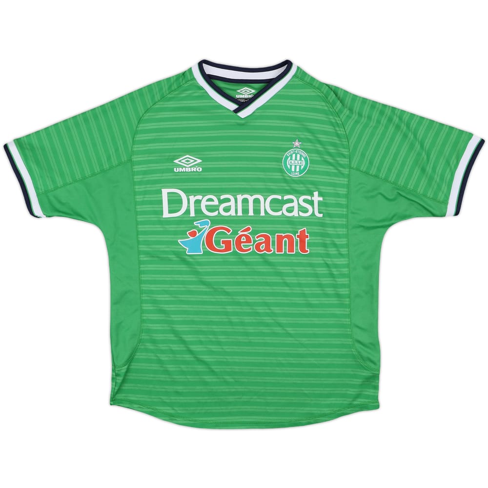 2000-01 Saint Etienne Home Shirt - 8/10 - (L)