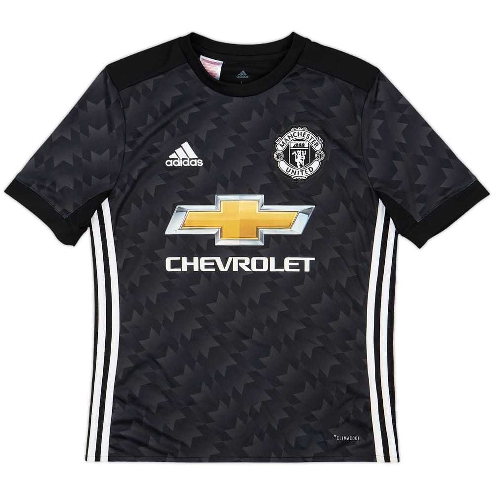 2017-18 Manchester United Away Shirt - 9/10 - (L.Boys)
