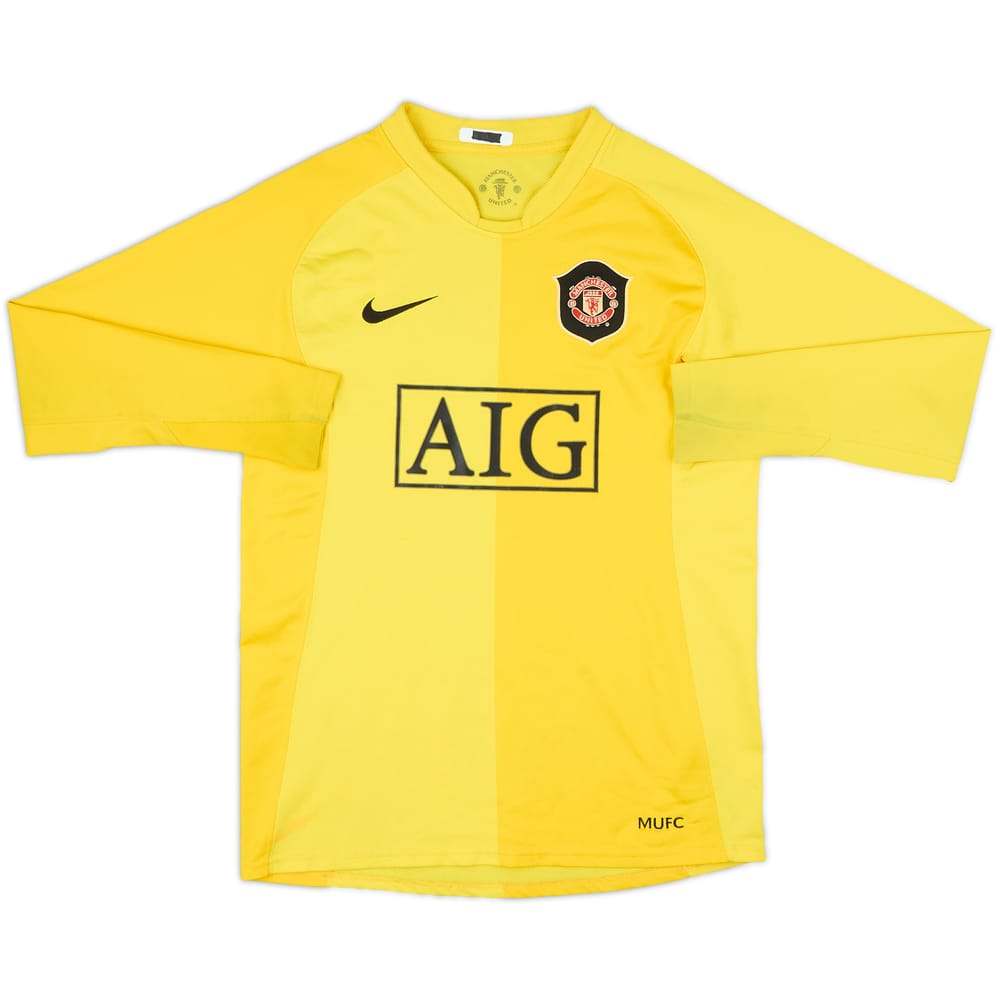 2006-07 Manchester United GK Shirt - 9/10 - (L.Boys)