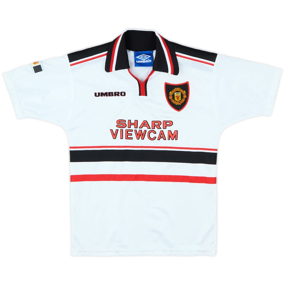 1997-99 Manchester United Away Shirt - 9/10 - (S.Boys)
