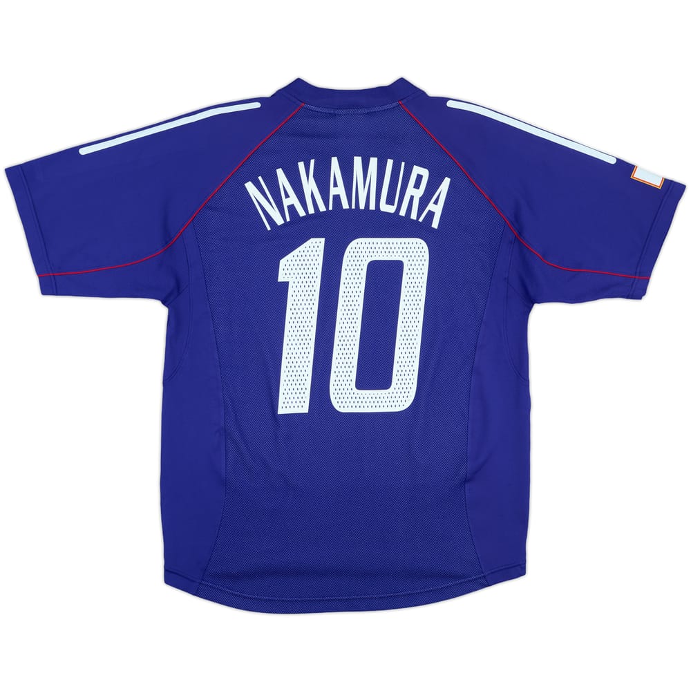 2002-04 Japan Home Shirt Nakamura #10 - 9/10 - (L)