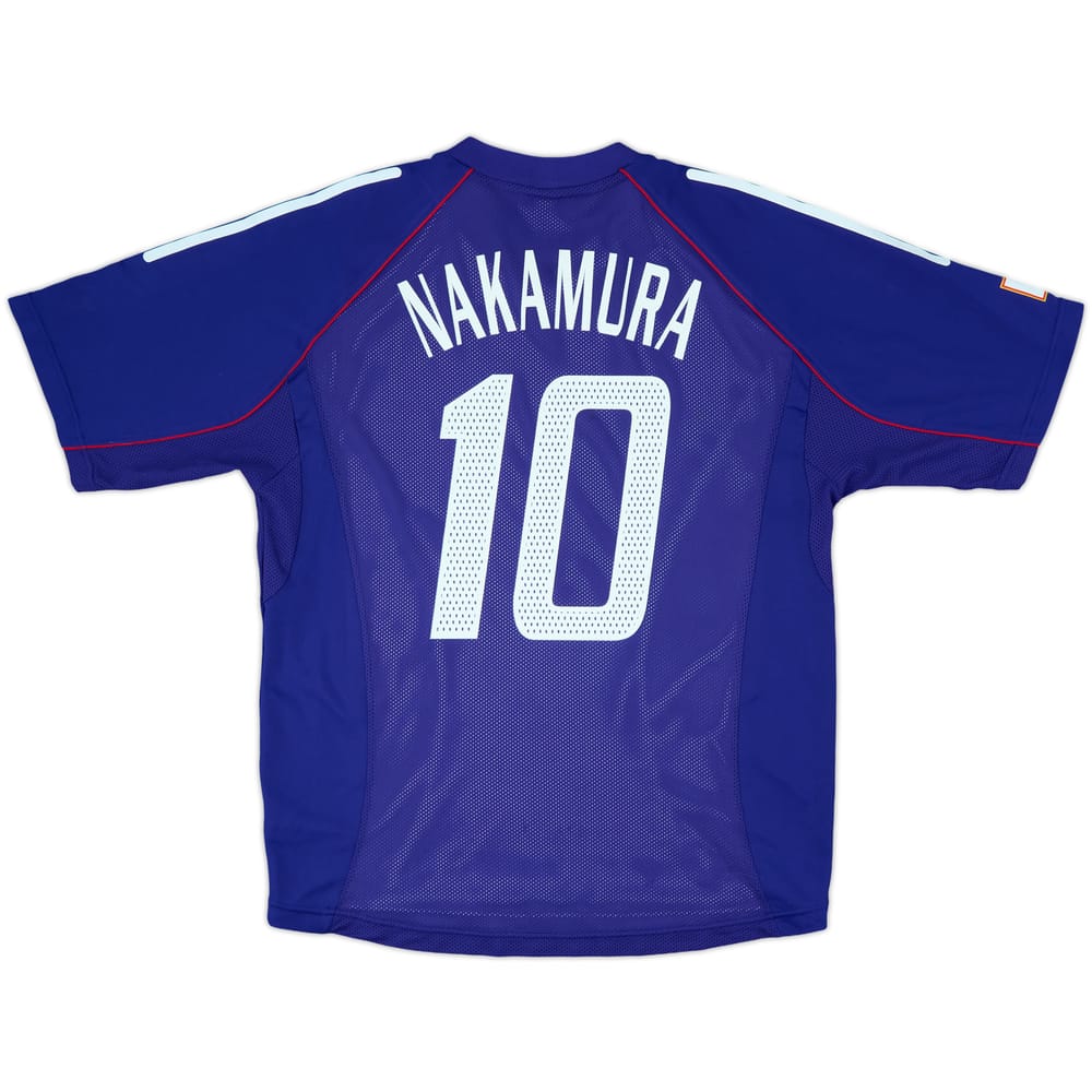 2002-04 Japan Player Issue Home Shirt Nakamura #10 - 6/10 - (L)
