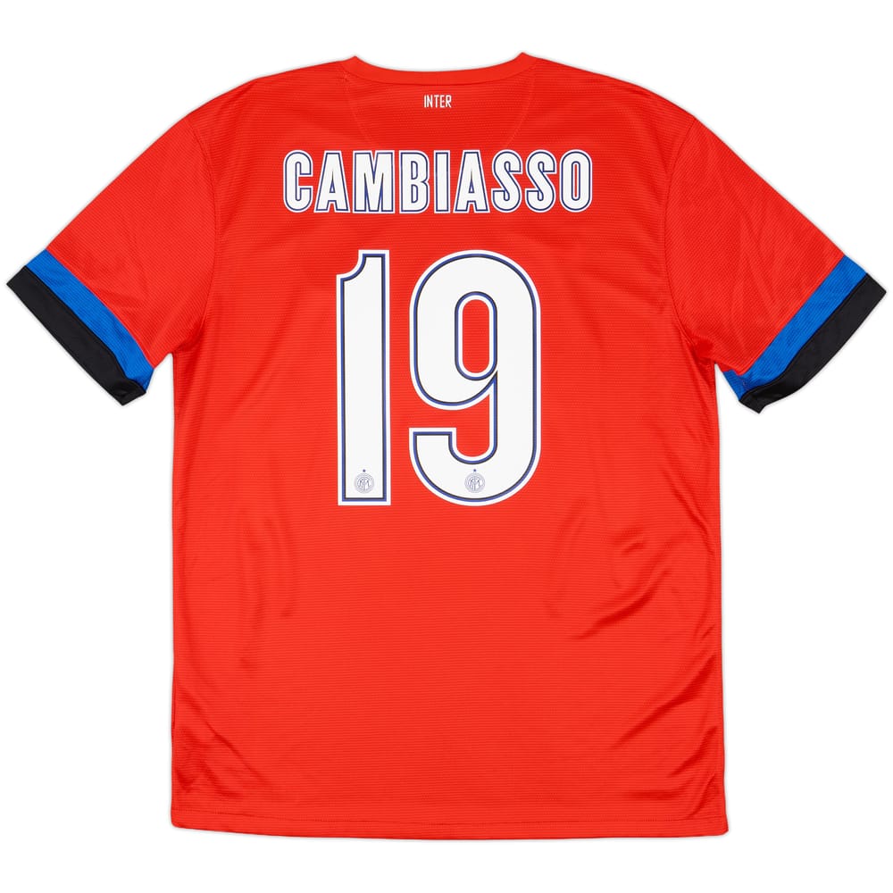 2012-13 Inter Milan Away Shirt Cambiasso #19 - 5/10 - (L)