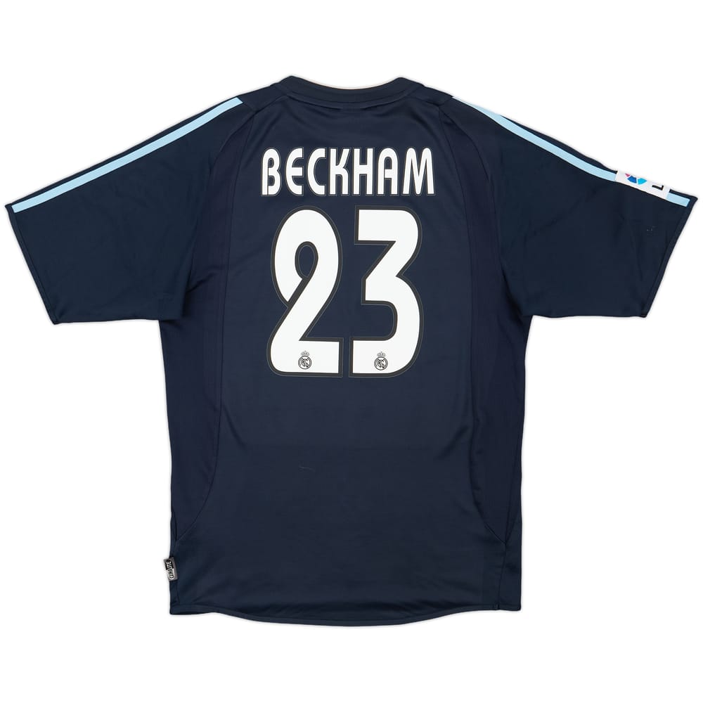 2003-04 Real Madrid Away Shirt Beckham #23 - 6/10 - (S)