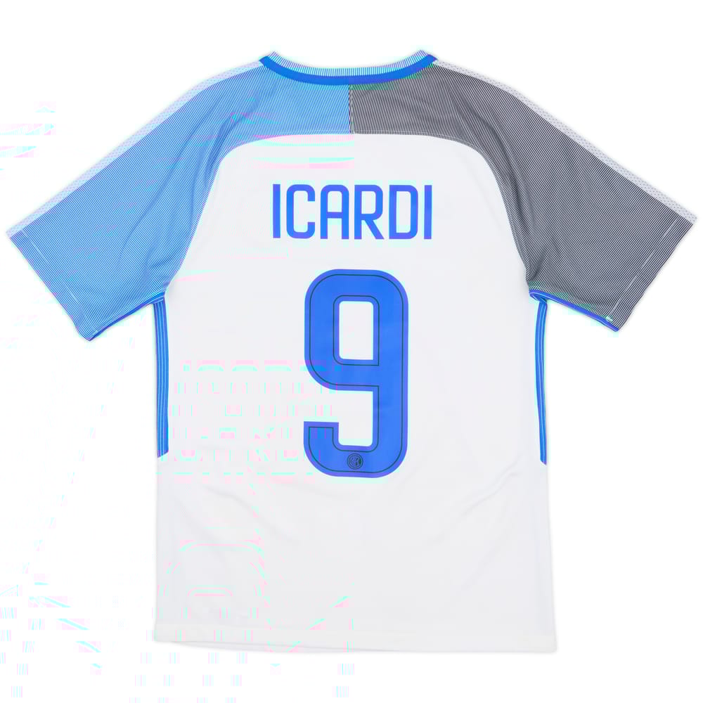 2017-18 Inter Milan Away Shirt Icardi #9 - 6/10 - (S)