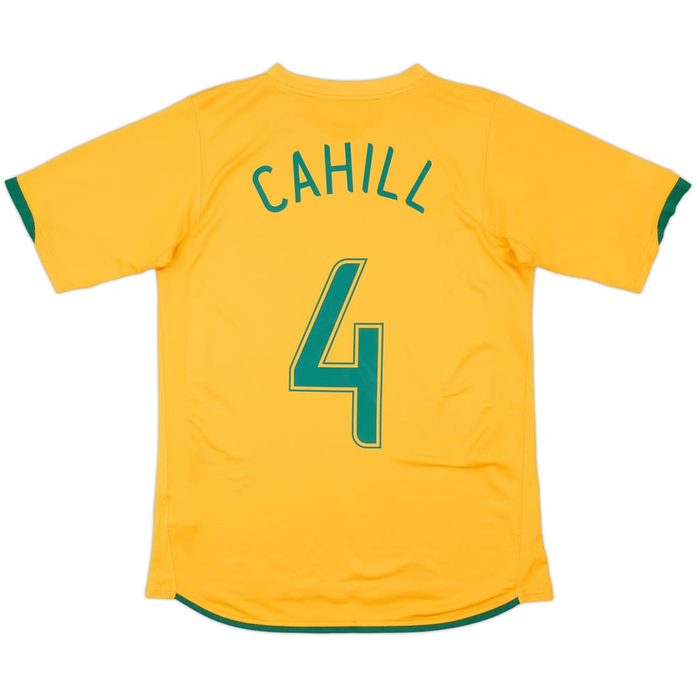 2006-08 Australia Home Shirt Cahill #4 - 5/10 - (S)