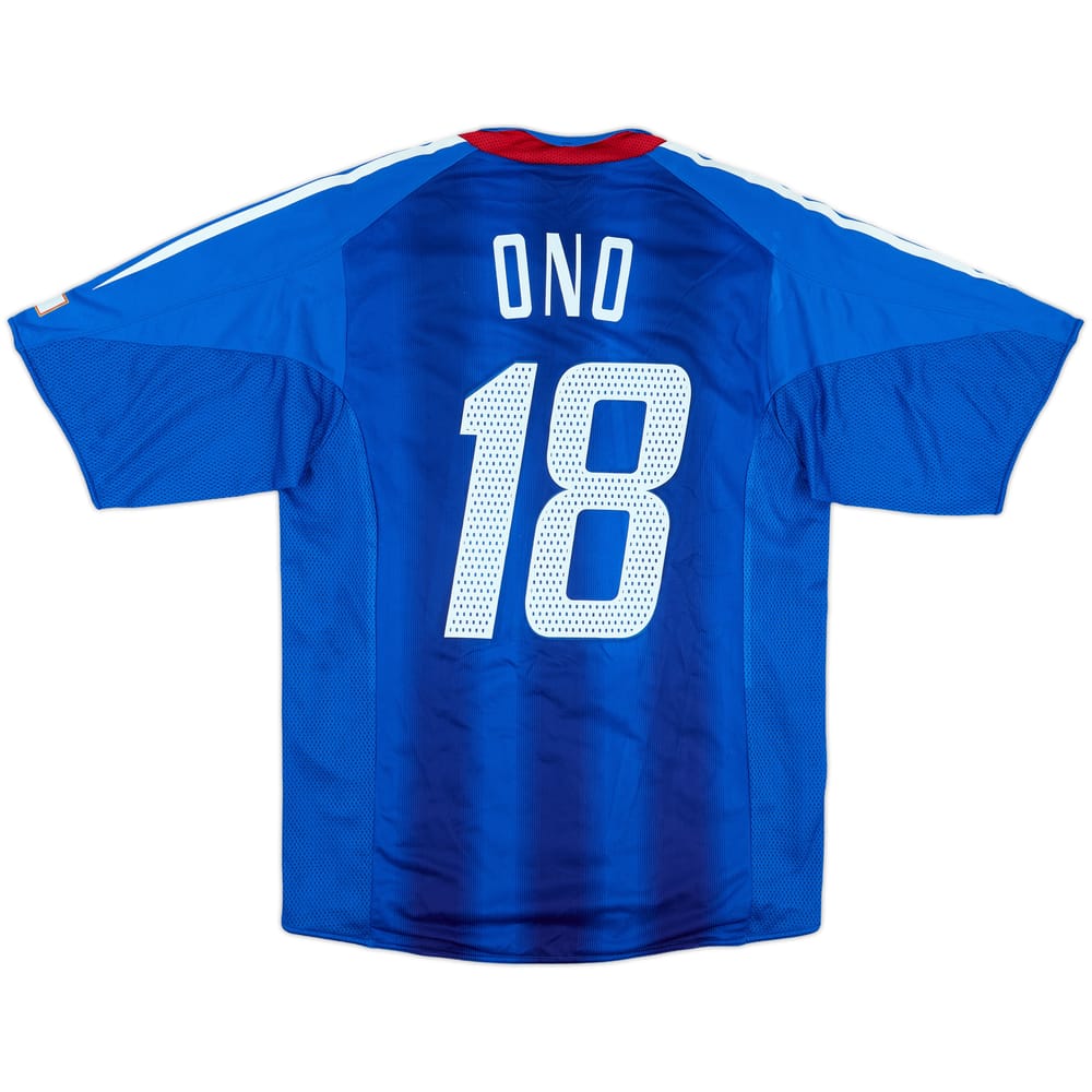 2004-06 Japan Player Issue Home Shirt Ono #18 - 6/10 - (M)