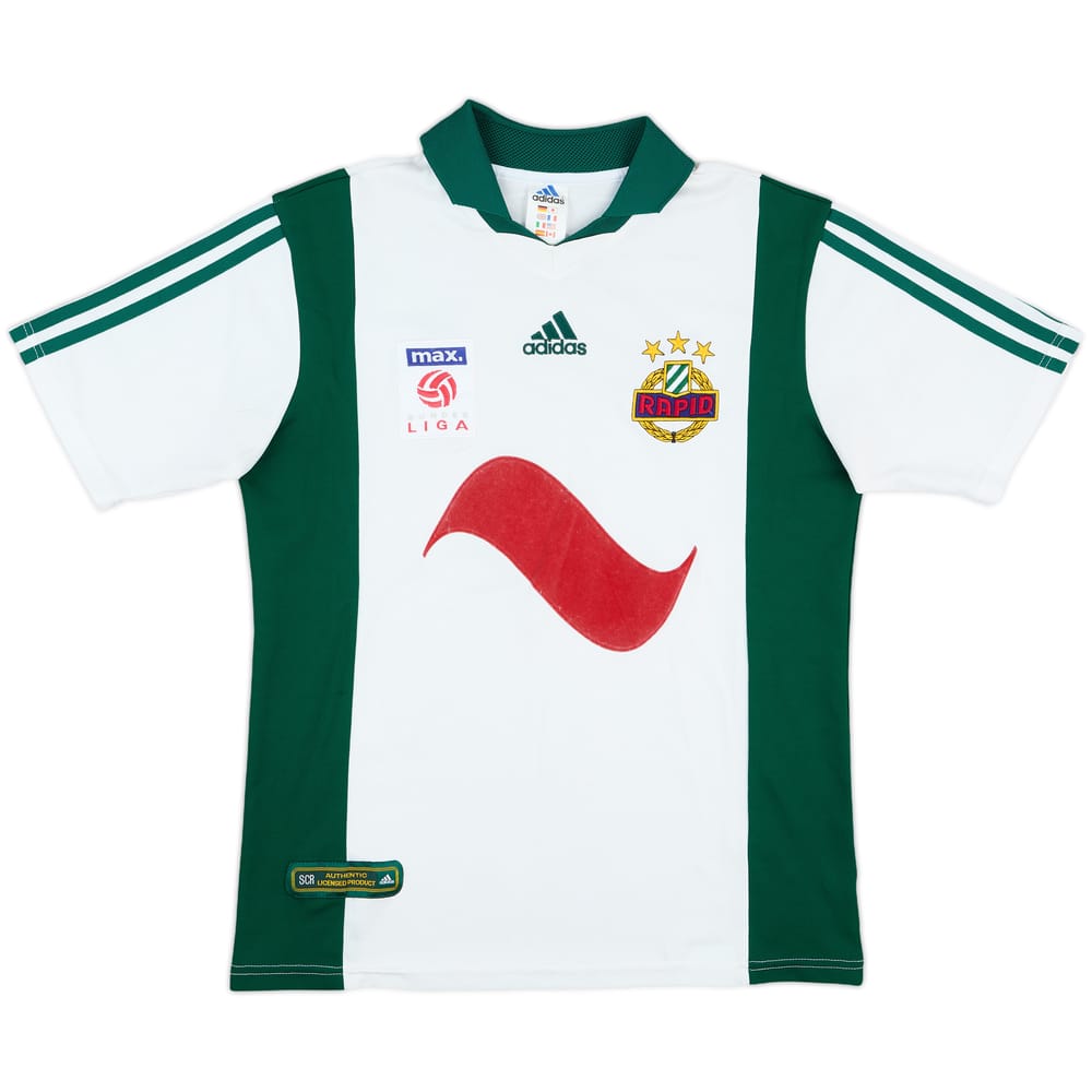 2001-03 Rapid Vienna Home Shirt - 7/10 - (XL.Boys)