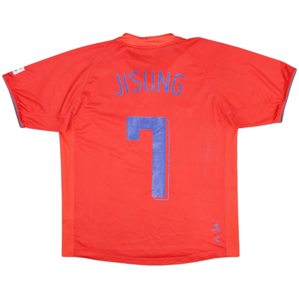 2006-08 South Korea Home Shirt Jisung #7 - 5/10 - (M)