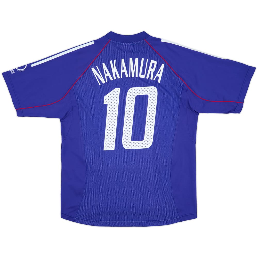 2002-04 Japan Home Shirt Nakamura #10 - 8/10 - (L)