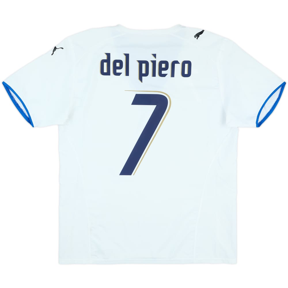 2006 Italy Away Shirt Del Piero #7 - 8/10 - (L)