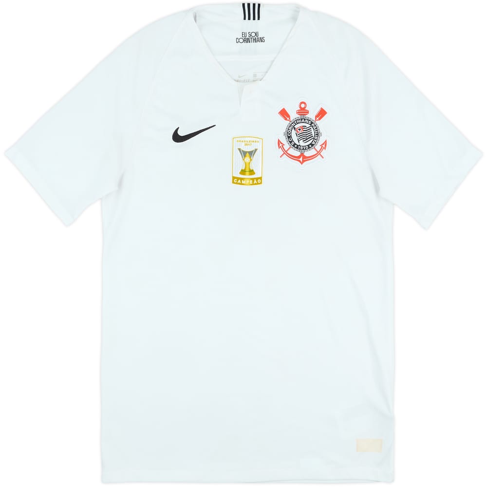 2018 Corinthians Home Shirt - 6/10 - (S)