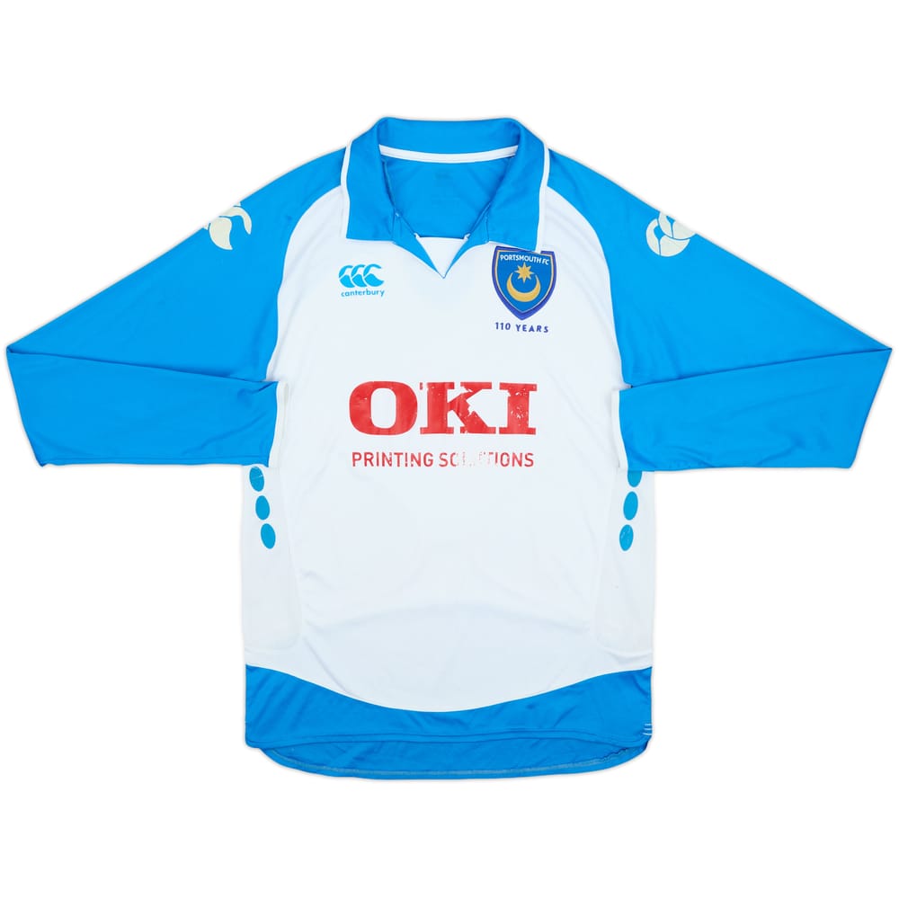 2008-09 Portsmouth Away L/S Shirt - 5/10 - (M)