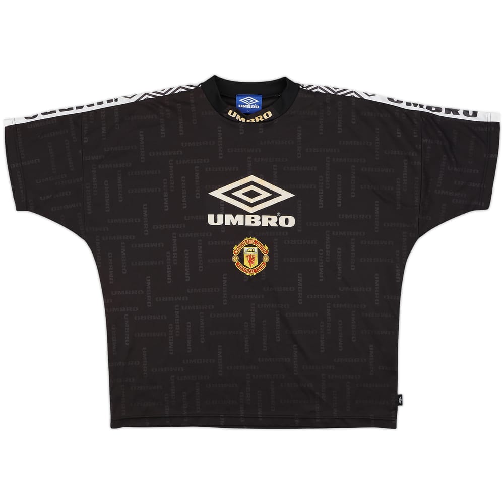 1998-99 Manchester United Umbro Training Shirt - 7/10 - (L)