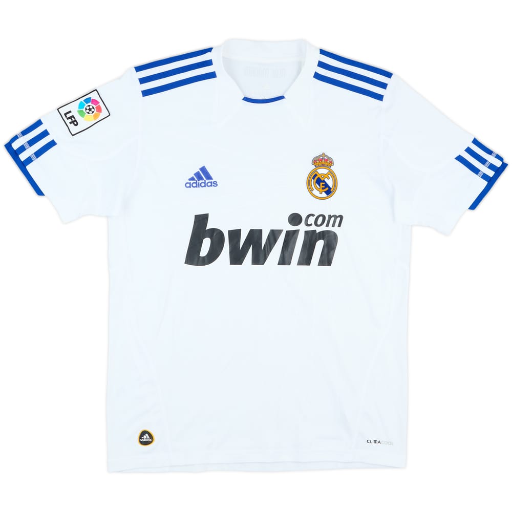 2010-11 Real Madrid Home Shirt - 9/10 - (L.Boys)